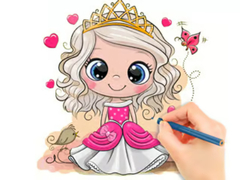 Juego Coloring Book: Chibi Doll Princess