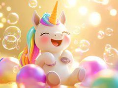 Juego Jigsaw Puzzle: Unicorn Bubble Fun
