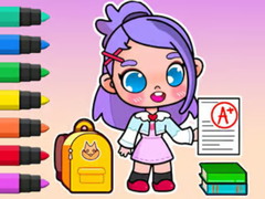 Juego Coloring Book: Avatar School Day