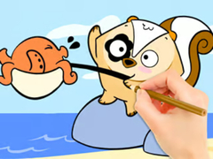 Juego Coloring Book: Fishing Surprise