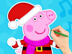 Juego Coloring Book: Peppa Pig Snowman