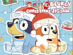 Juego Bluey Christmas Jigsaw