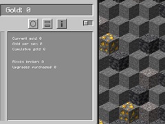 Juego Minecraft Gold Clicker