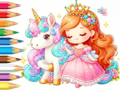 Juego Coloring Book: Unicorn Secret Whisper