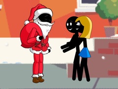 Juego Stickman Santa