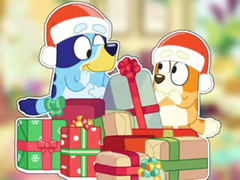 Juego Jigsaw Puzzle: Bluey Christmas Unboxing