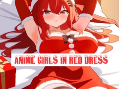 Juego Anime Girls In Red Dress Tile Puzzle