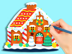 Juego Coloring Book: Gingerbread Hut