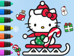 Juego Coloring Book: Hello Kitty Christmas