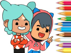Juego Coloring Book: Toca Boca Friends