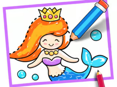 Juego Toddler Drawing: Mermaid