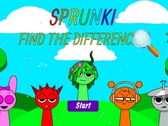 Juego Sprunki Find The Differences