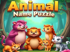 Juego Animal Name Puzzle