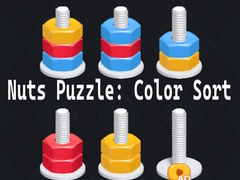 Juego Nuts Puzzle: Color Sort