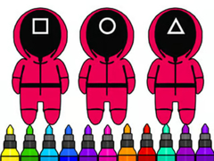 Juego Coloring Book: Squid Game Mask