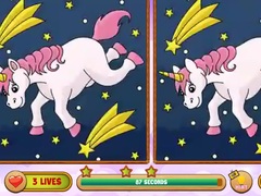 Juego Unicorn Find The Differences
