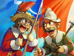 Juego Musketeers Gunpowder vs Steel