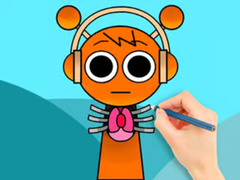 Juego Coloring Book: Sprunki Horror Oren