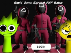 Juego Squid Game Sprunki Fnf Battle