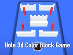 Juego Hole 3d Color Block Game