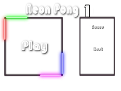 Juego Neon Pong 1