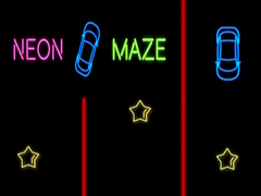 Juego Neon Car Maze