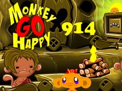 Juego Monkey Go Happy Stage 914
