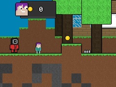 Juego Squid Escape But Blockworld