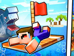 Juego Noob Raft: Ocean Survival