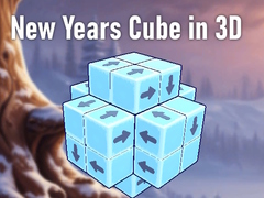 Juego New Years Cube in 3D