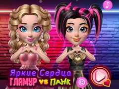 Juego Vibrant Hearts Glamour vs Punk