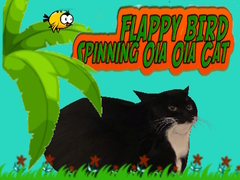 Juego Flappy Bird Spinning oia oia Cat