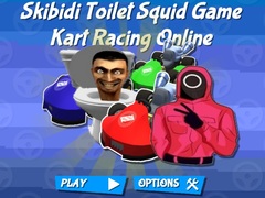 Juego Skibidi Toilet Squid Game Kart Racing Online
