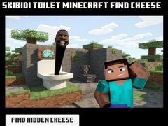 Juego Skibidi Toilet Minecraft Find Cheese