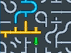Juego Connect The Pipes Water Puzzle