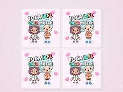 Juego Toca Life Memory Card Match