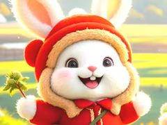 Juego Jigsaw Puzzle: Hiking Bunny