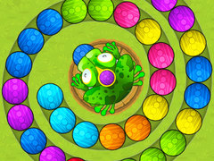 Juego Frogtastic Marble Adventure