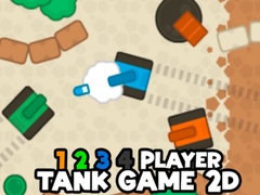 Juego 1 2 3 4 Player Tank Game 2D