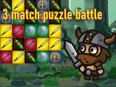 Juego 3 match puzzle battle