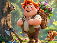 Juego Find The Differences: The Honest Woodcutter