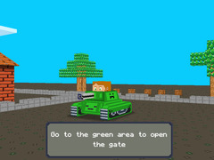 Juego Blocky Tank 3D