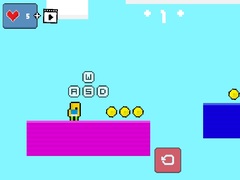 Juego 2d Obby Rainbow Parkour