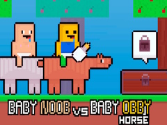 Juego Baby Noob vs Baby Obby Horse