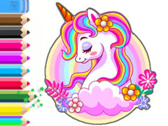 Juego Coloring Book: Unicorn Garden