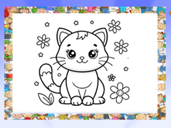 Juego Beautiful Cats Coloring Book