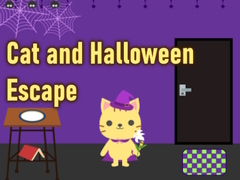 Juego Cat and Halloween Escape