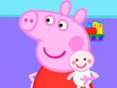 Juego Jigsaw Puzzle: Peppa Pig New Baby