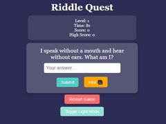 Juego Riddle Quest Brain Teaser