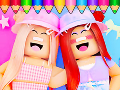 Juego Coloring Book: Roblox Bestie